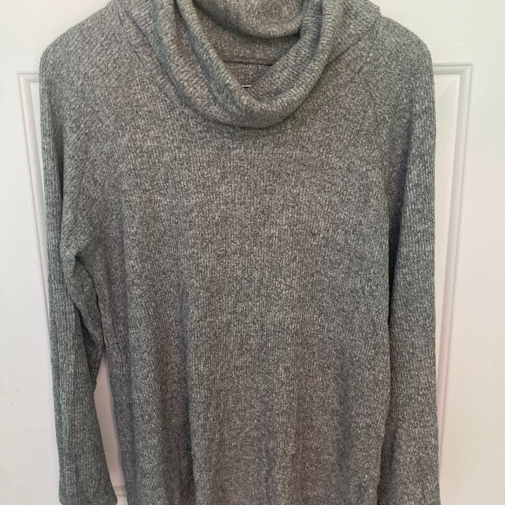 ANTHROPOLOGIE PULLOVER COWL NECK SWEATER